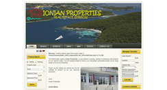 Desktop Screenshot of ionianrealestate.gr